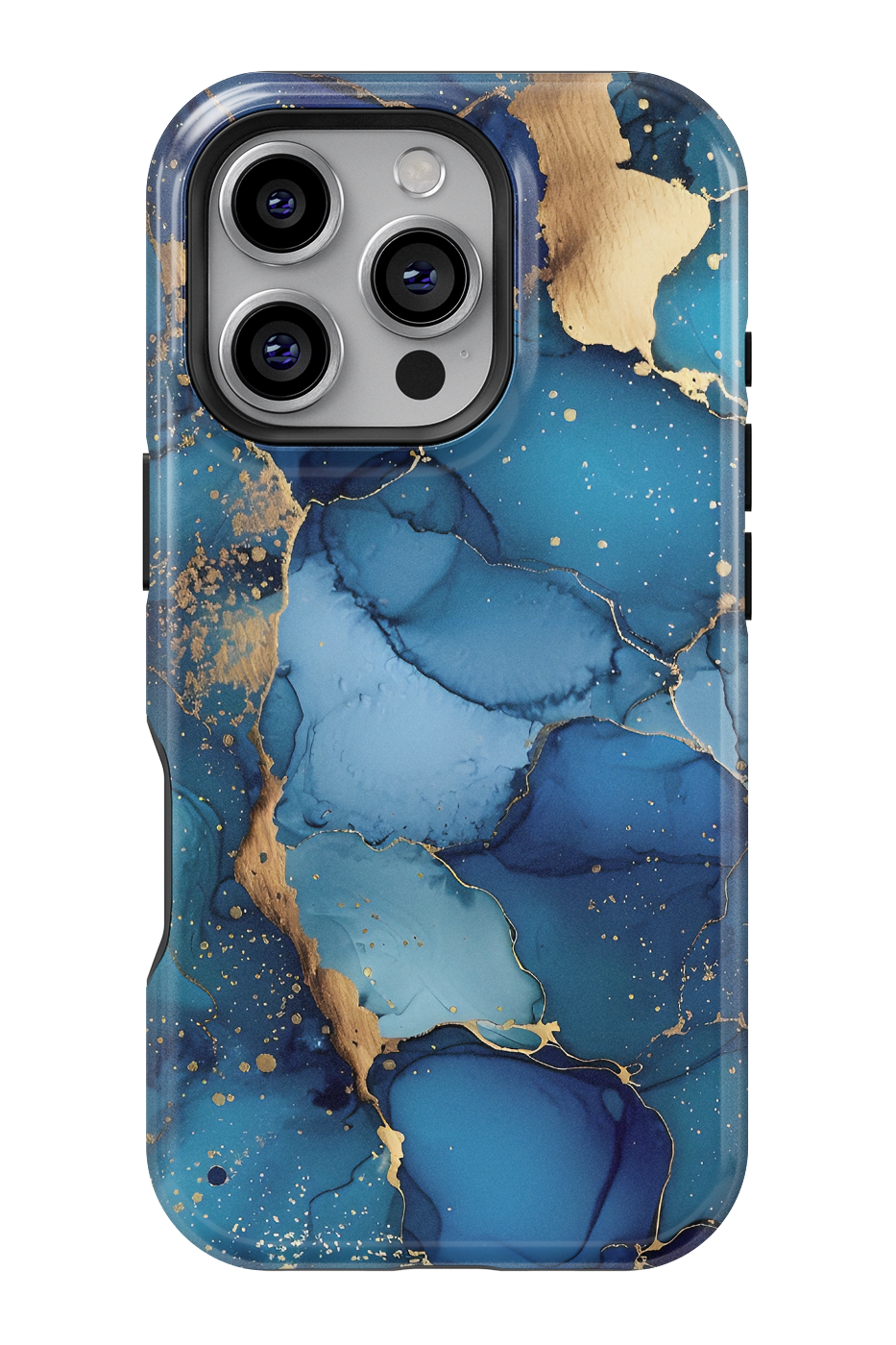 Husa iPhone - BLUE GOLD