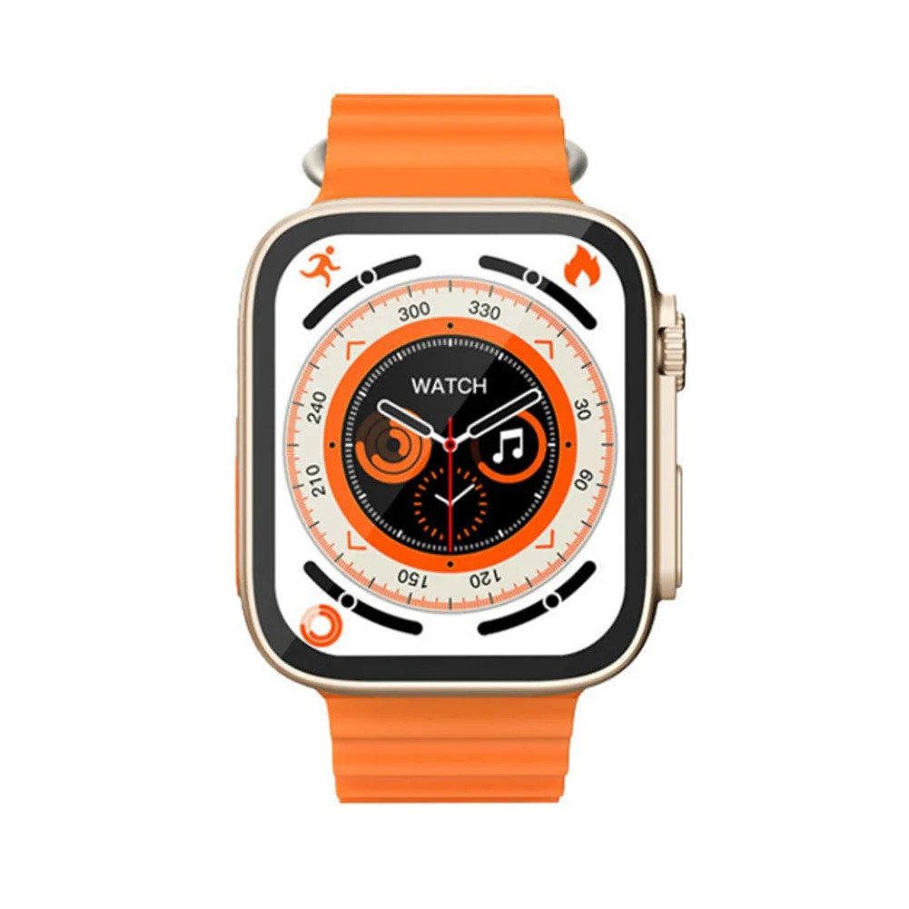 SmartWatch 1.99” - Apel Bluetooth, Încărcare Wireless, Monitorizare Sănătate & Notificări