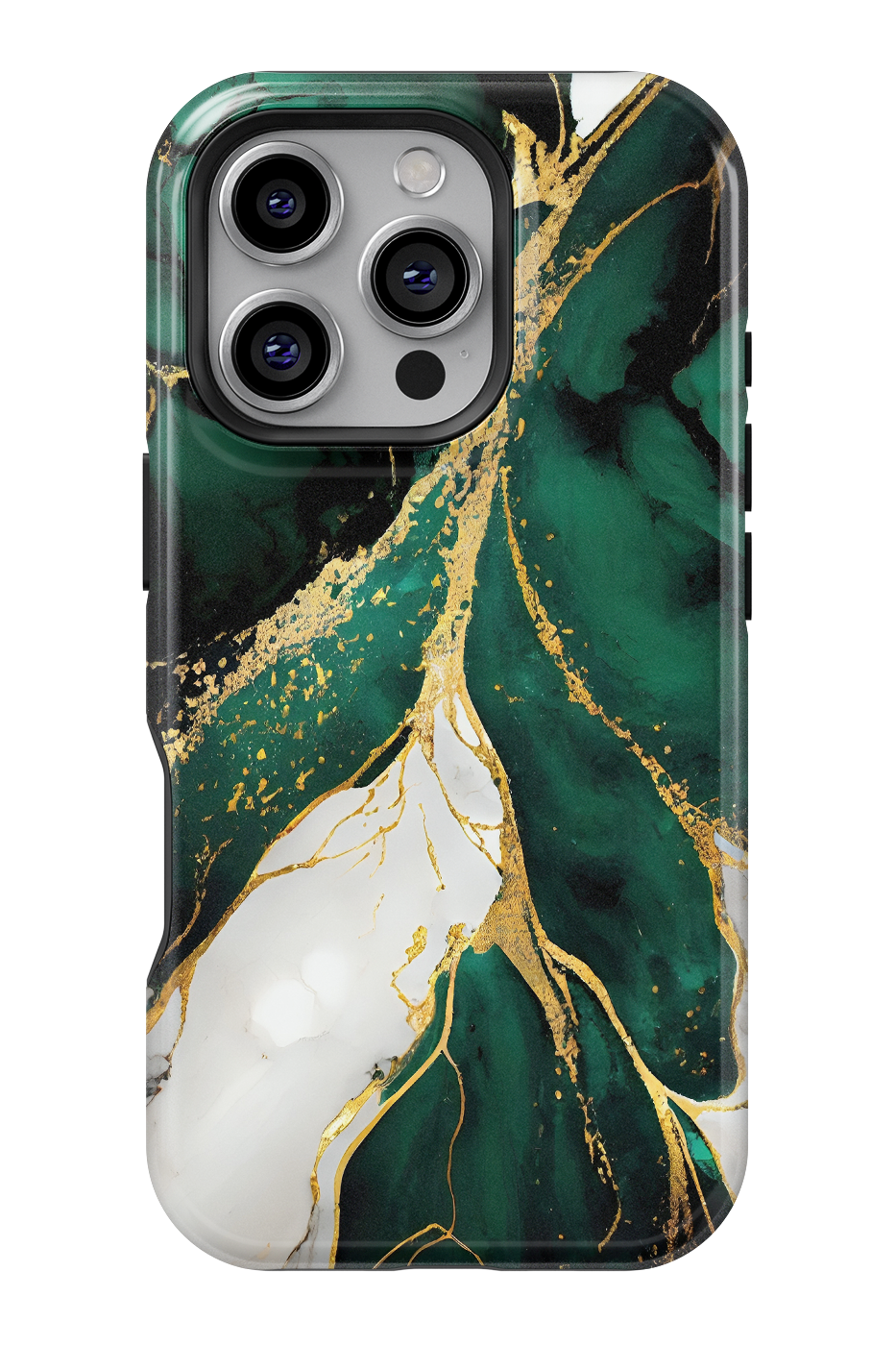 Husa iPhone - GOLD EMERALD