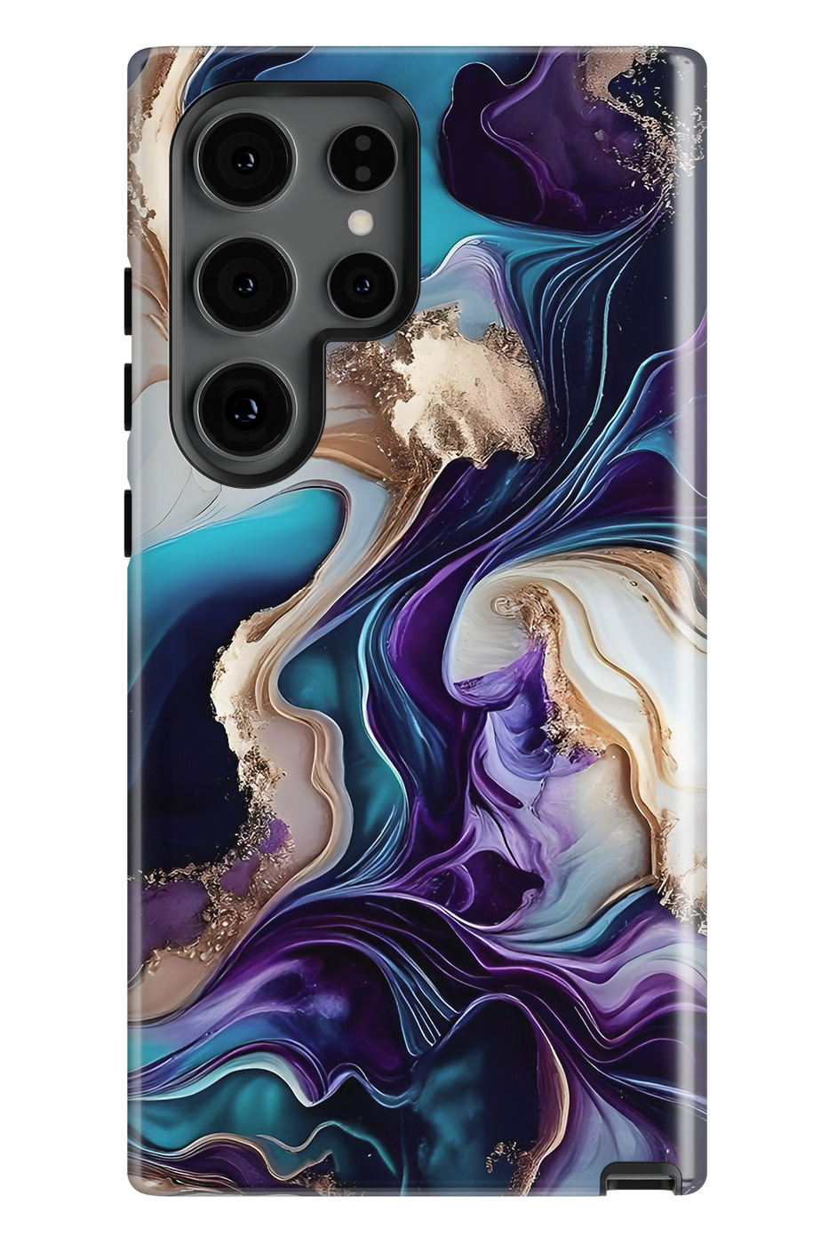 Husa Samsung - PURPLE MARBLE