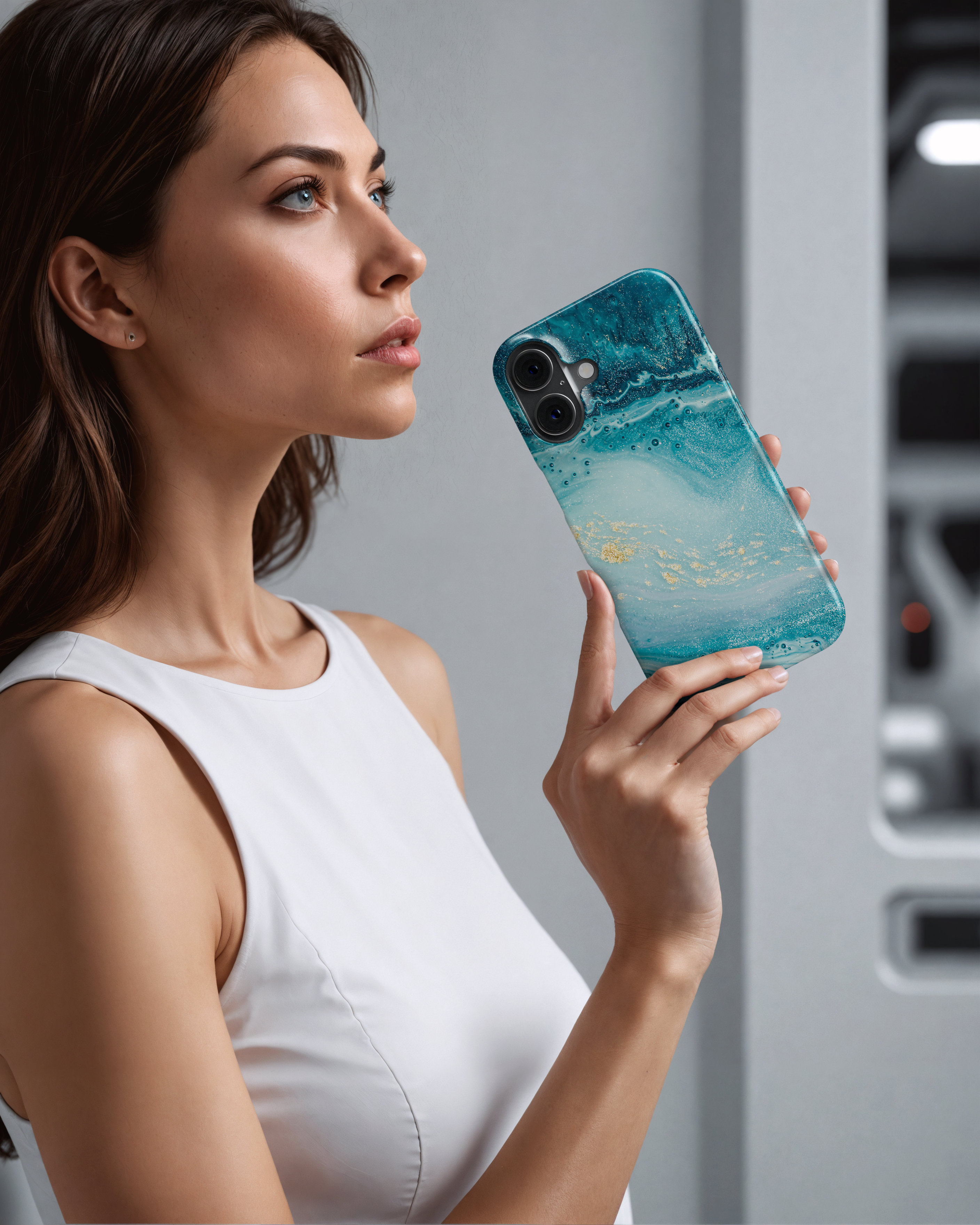 Husa iPhone - TURQUOISE